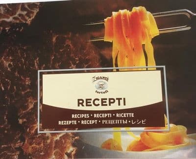 ZIGANTE MULTI LINGUAL RECIPE BOOKLET